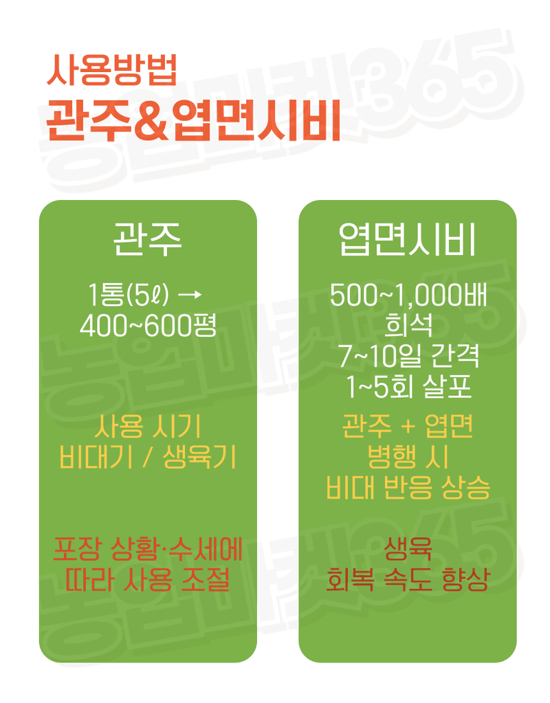 농업마켓365님의 장터 판매 상품 [융전 비대뽀빠이 액제 5L 과실비대 과중증가 관주용 비대제] 첨부 사진