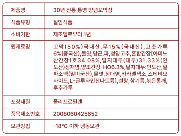 스피드번님의 장터 판매 상품 [새꼬막무침 (간장/양념)] 첨부 사진