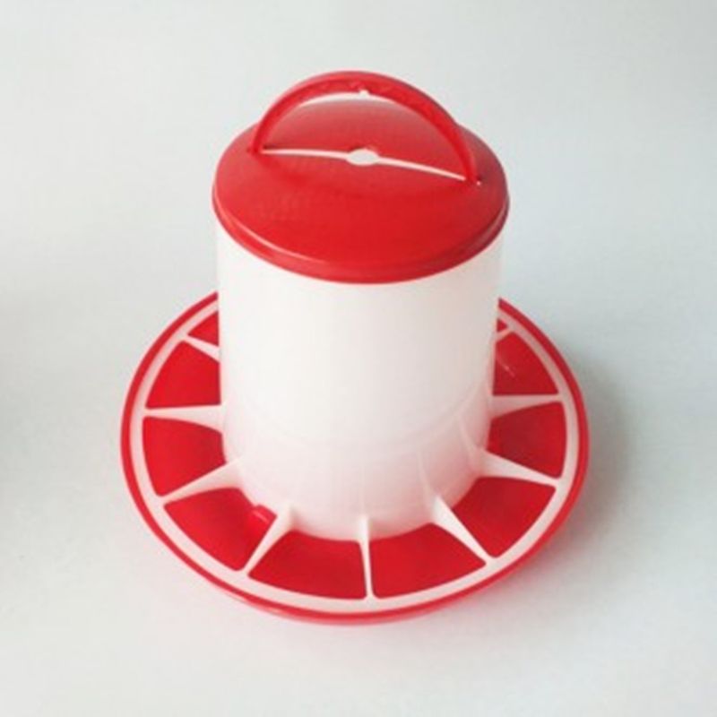 장터 상품 [자동 닭 모이통 사료통 병아리 닭먹이통 물통 급수기 1.5kg] 썸네일