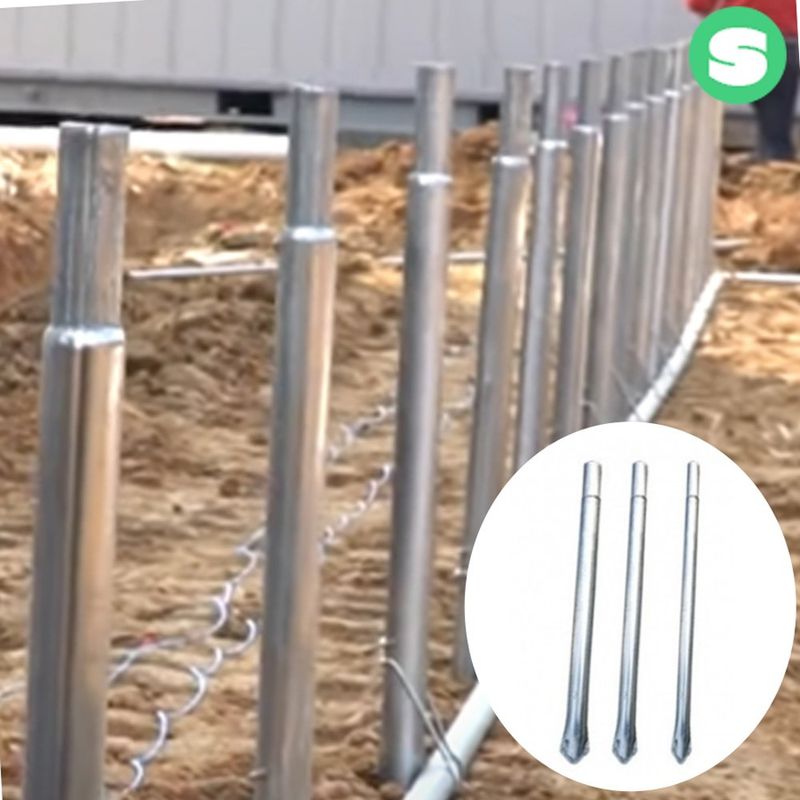 장터 상품 [인발(뾰족이)파이프 25mm 말뚝 인발대] 썸네일