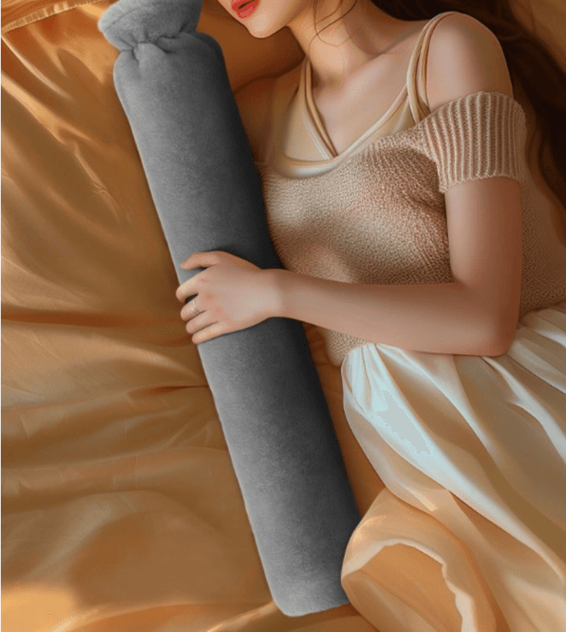 장터 상품 [토끼털 롱 보온 물주머니 2500ml 찜질팩 껴안고 꿀잠 자는 온수 핫팩 온찜질 어깨 허리 꿀잠 수면] 썸네일