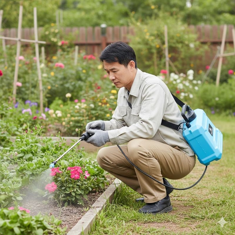 장터 상품 [전동 농약 분무기 충전식 텃밭 자동 살포기 5L / 8L] 썸네일