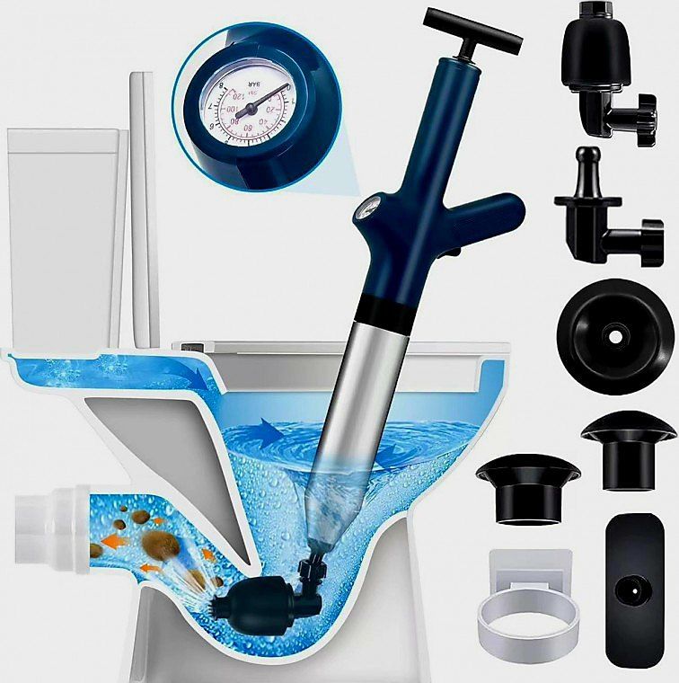 장터 상품 [화장실 뜷어뻥 변기막힘 하수구막힘 싱크대막힘 배수구막힘 파워 변기 고압 펌프건] 썸네일