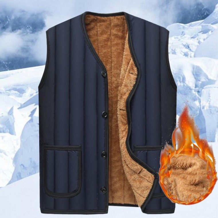 장터 상품 [남녀공용 겨울 융털 패딩쪼끼 라운드 경량 패딩베스트] 썸네일