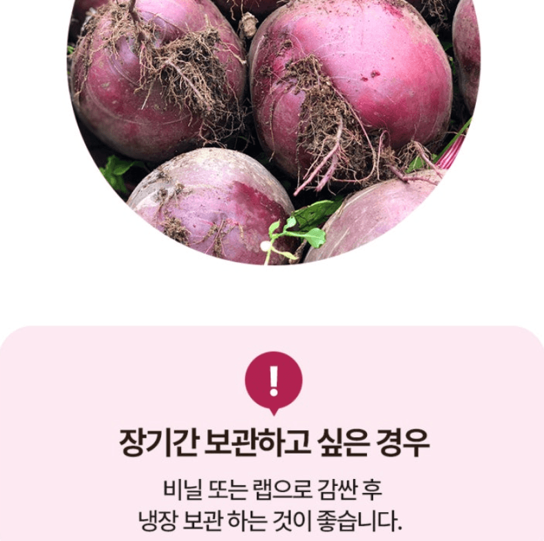 스피드번님의 장터 판매 상품 [제주 프리미엄 레드비트] 첨부 사진