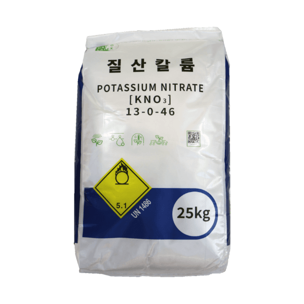장터 상품 [질산칼륨 (분상) 25kg 크리스탈 고순도 고농도 칼륨비료 관비 양액 전용] 썸네일