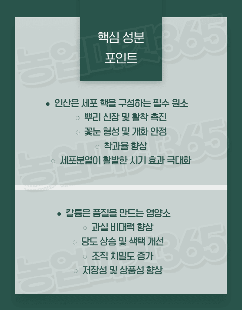 농업마켓365님의 장터 판매 상품 [하이파 MKP 인산칼륨 25kg 52-34 양액용 수용성비료 고인산 비대용 가리비료] 첨부 사진