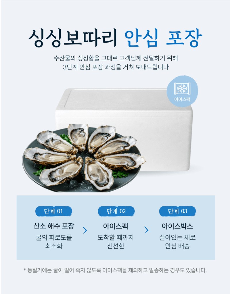 김태혁님의 장터 판매 상품 [통영 석화 삼배체 바위굴 1kg[산지직송]] 첨부 사진