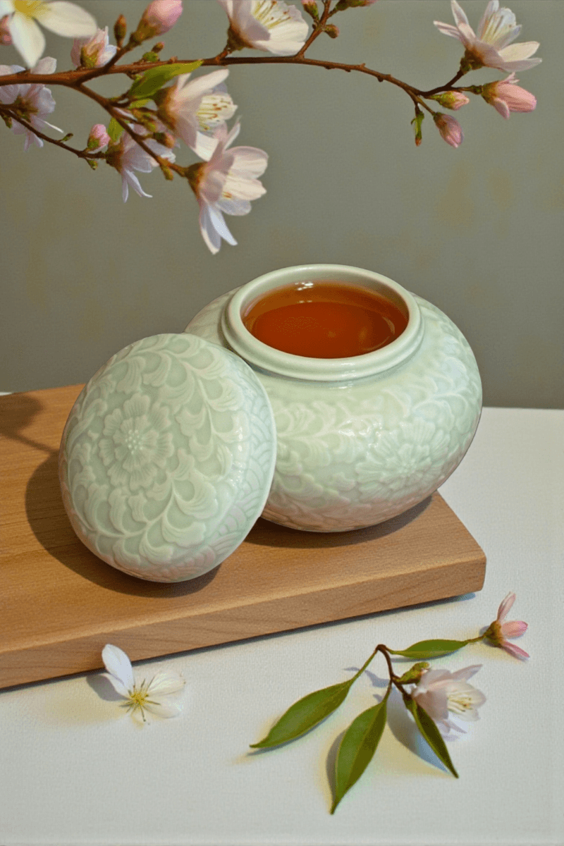 벌꿀*직접생산농장님의 장터 판매 상품 [선물세트 프리미엄 고급도자기 순수숙성벌꿀750gx2구[아카시아꿀+잡화꿀] 1세트] 첨부 사진