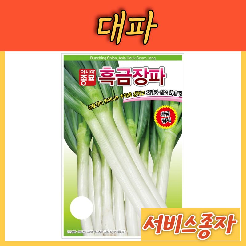 장터 상품 [대파 흑금장 80그램] 썸네일