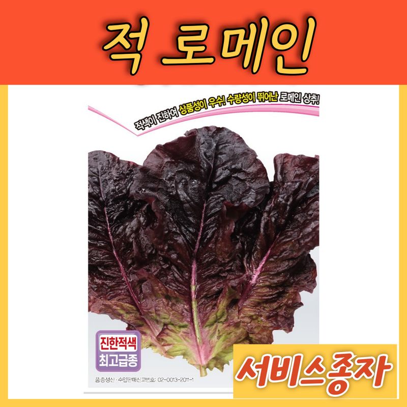 장터 상품 [적로메인 아삭이 상추 1000립] 썸네일