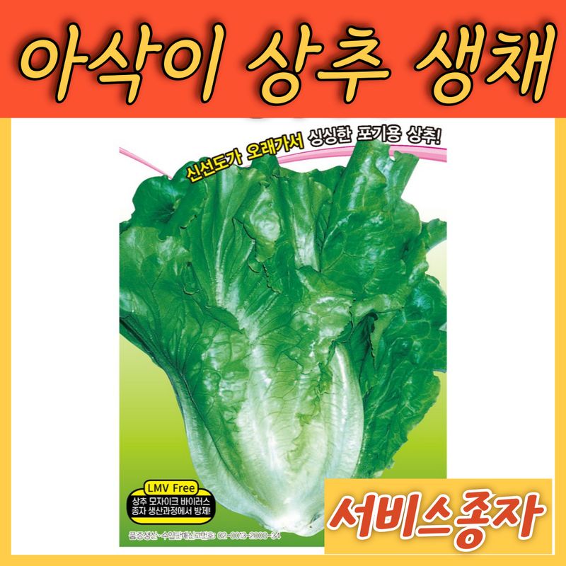 장터 상품 [아삭이 상추 생채 1500립] 썸네일