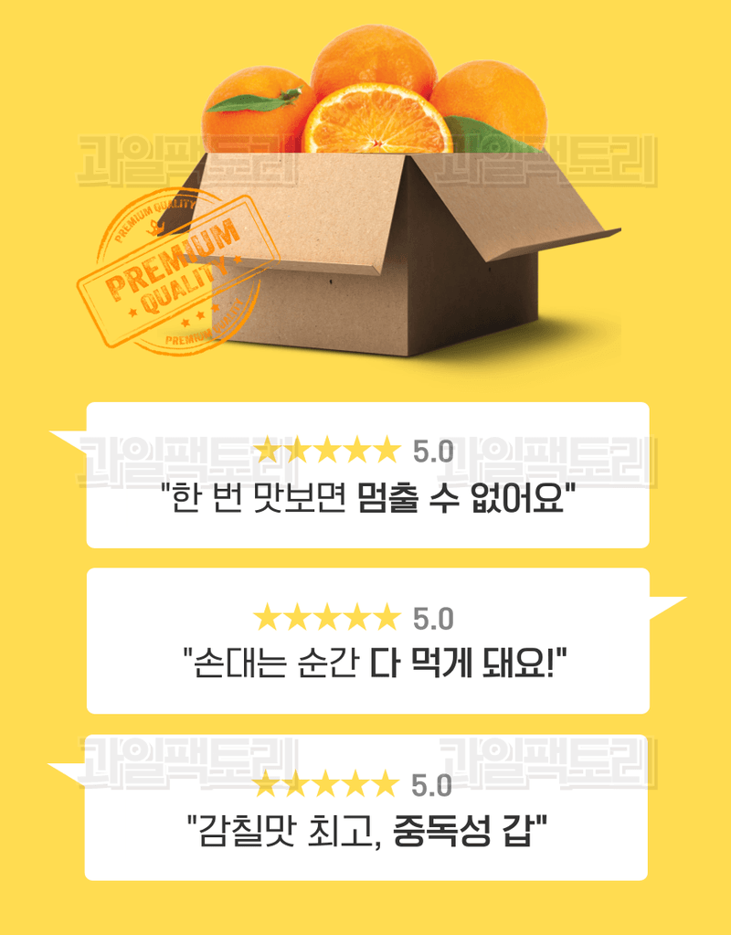 과일팩토리님의 장터 판매 상품 [[한정판매] 제주산 귤 조생감귤 고당도 로얄과/소과 한정특가] 첨부 사진