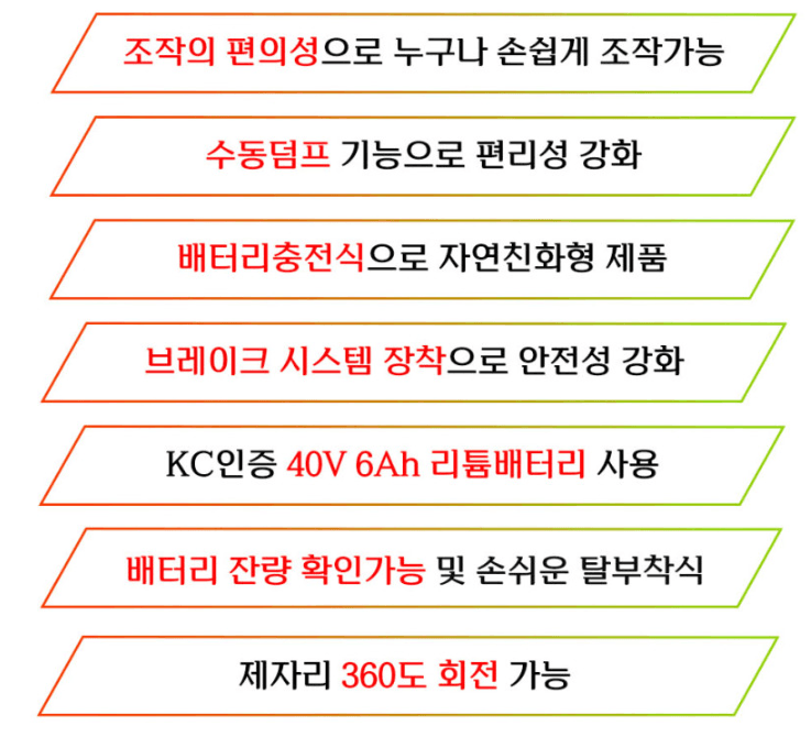 박민수님의 장터 판매 상품 [전동운반차 DR-P3 보행식 전동손수레] 첨부 사진
