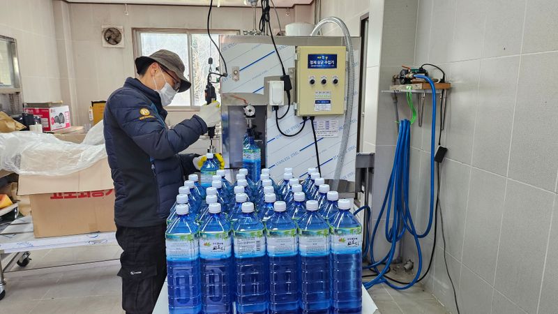 권혜전님의 장터 판매 상품 [백운산고로쇠 12병 1말] 첨부 사진