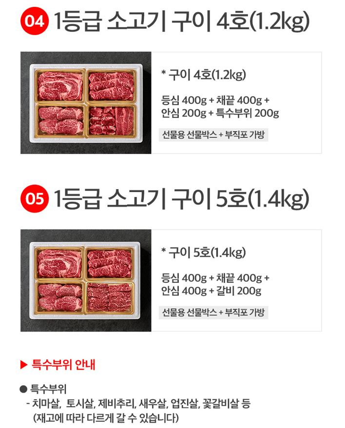 스피드번님의 장터 판매 상품 [1등급 국내산 소고기 선물세트] 첨부 사진