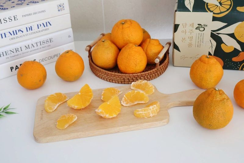 새달귤농장님의 장터 판매 상품 [노지한라봉 대.중혼합] 첨부 사진