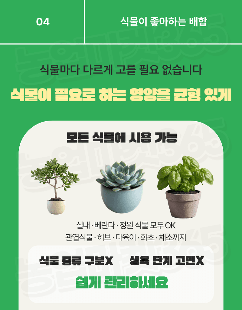 농업마켓365님의 장터 판매 상품 [모든식물엔 & 모든꽃피움엔 분무형 반려식물 종합케어 SET 식물영양제 화분영양제] 첨부 사진