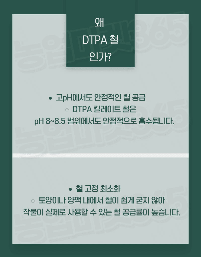 농업마켓365님의 장터 판매 상품 [유로솔리드 유럽산 DTPA철 6% 액상비료 20L 양액비료 관주비료 백화개선 철결핍케어] 첨부 사진