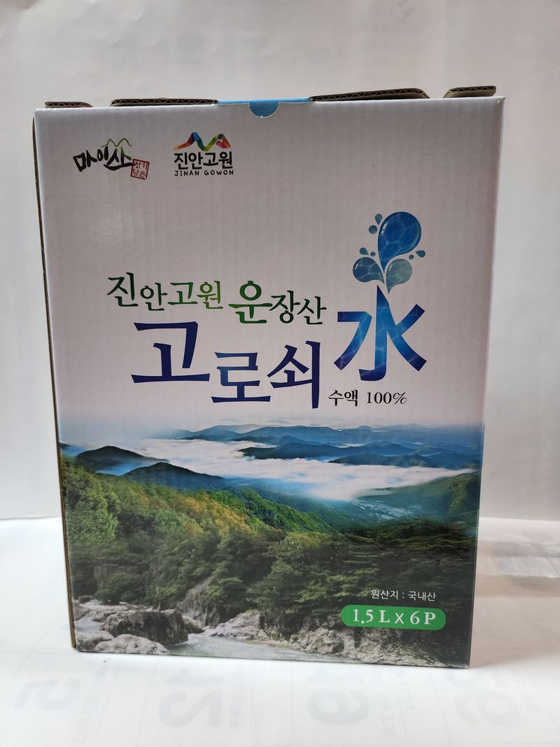 장터 상품 [운장산 고로쇠수액 1.5Lx6병] 썸네일