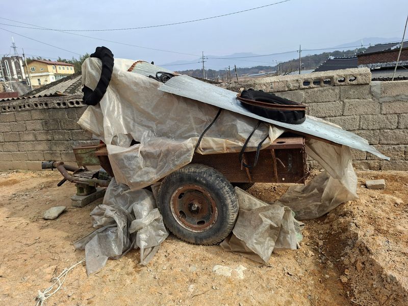 김중언님의 장터 판매 상품 [경운기 수레 와 쟁기] 첨부 사진