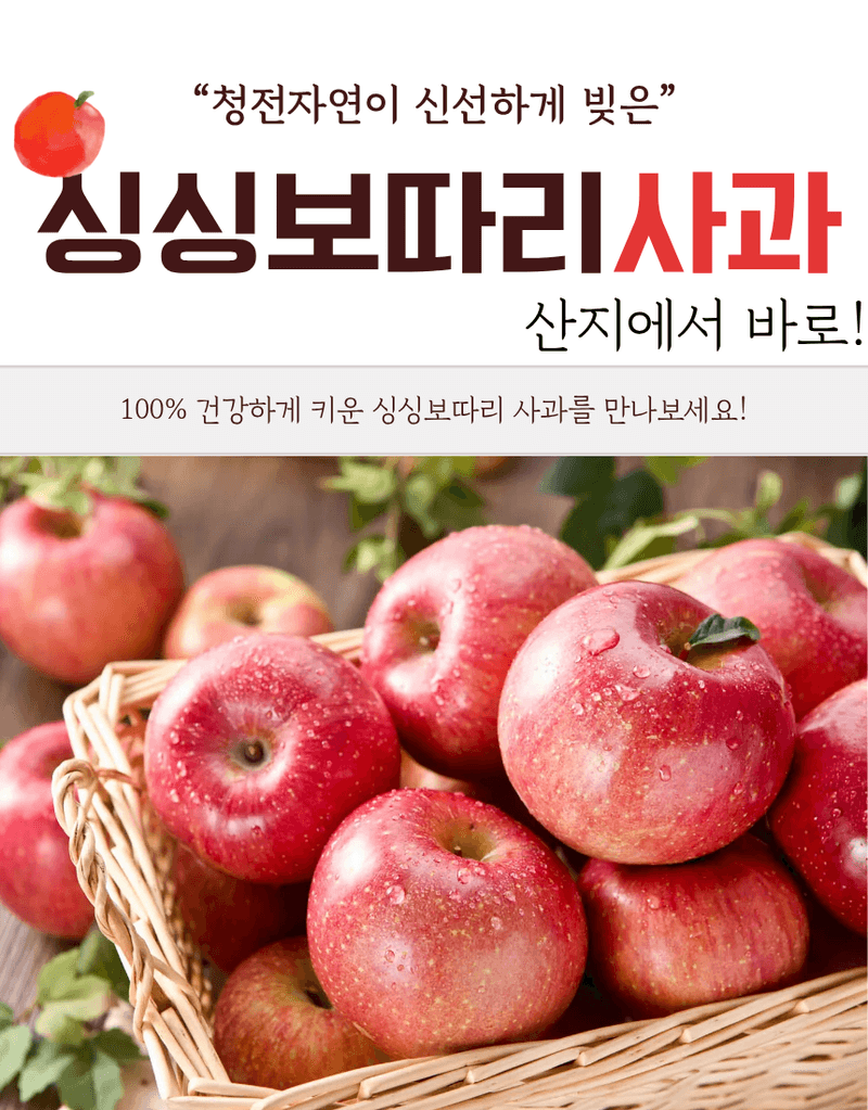 김태혁님의 장터 판매 상품 [꿀사과 시나노골드 부사 황금사과 [농가직송]] 첨부 사진