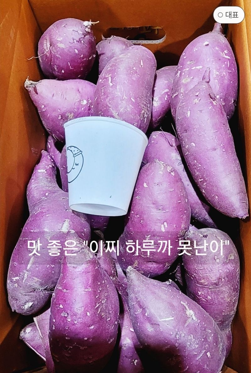 사랑꽃농장님의 장터 판매 상품 [ 실속형 못난이 이찌 하루까 고구마10kg] 첨부 사진