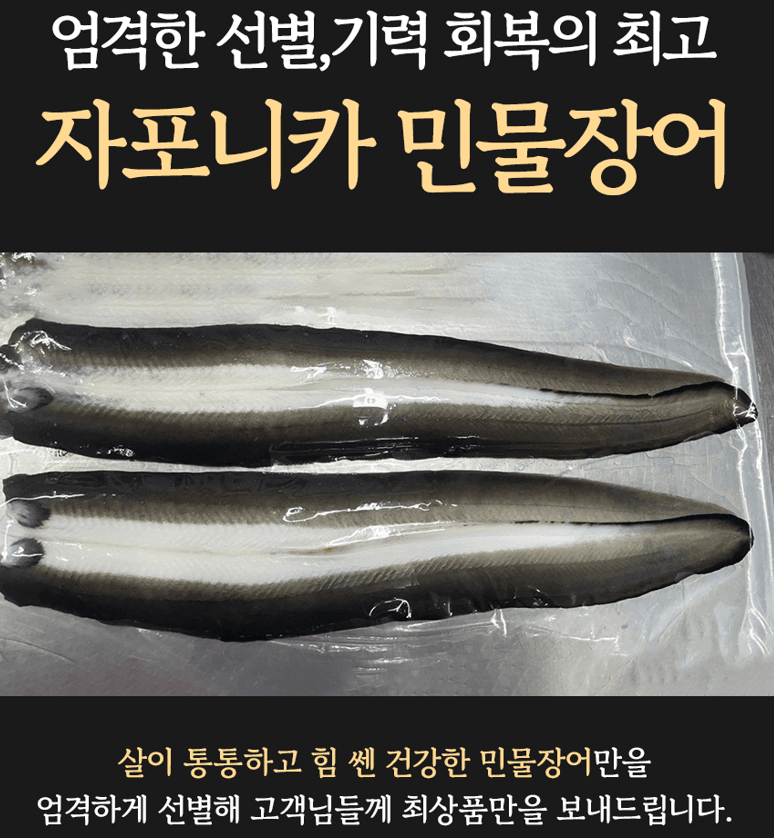 스피드번님의 장터 판매 상품 [특가 고창 자포니카 민물장어] 첨부 사진