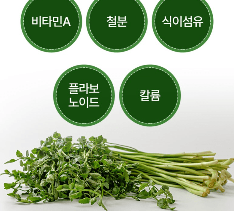 스피드번님의 장터 판매 상품 [청도 미나리] 첨부 사진