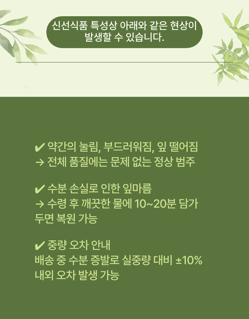 과일팩토리님의 장터 판매 상품 [산지직송 향긋 아삭 생미나리 청도미나리 200g/500g/1kg/2kg/4kg] 첨부 사진