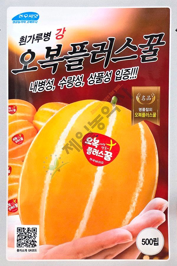 안산제일농약사님의 장터 판매 상품 [오복플러스참외 500립] 첨부 사진