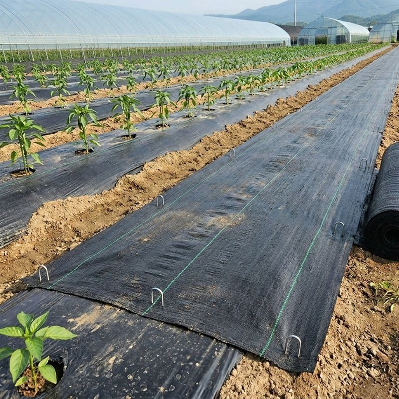 장터 상품 [잡초 차단 제초 매트 농업용 마대 부직포 농사용 풀제거 방지 덮개] 썸네일