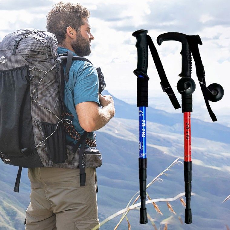 장터 상품 [듀랄루민 4단 등산스틱 ] 썸네일