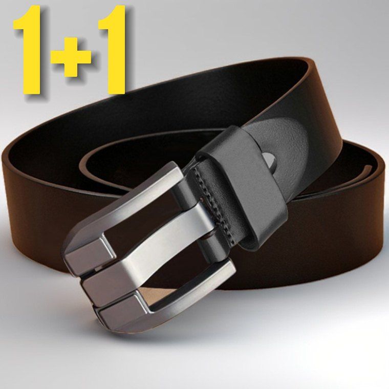 장터 상품 [남성용 벨트 허리띠 버클 정장 1+1 2개] 썸네일