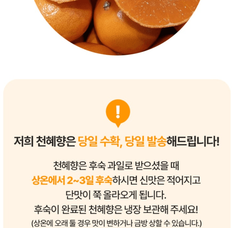 스피드번님의 장터 판매 상품 [특가 정품 천혜향/한라봉 ] 첨부 사진