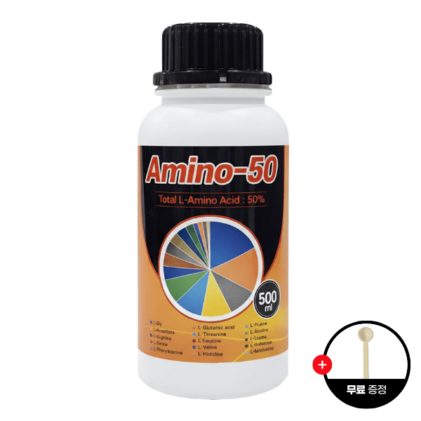 장터 상품 [아미노50 500ml 고농축 L-아미노산영양제 식물영양제 생육활력제] 썸네일
