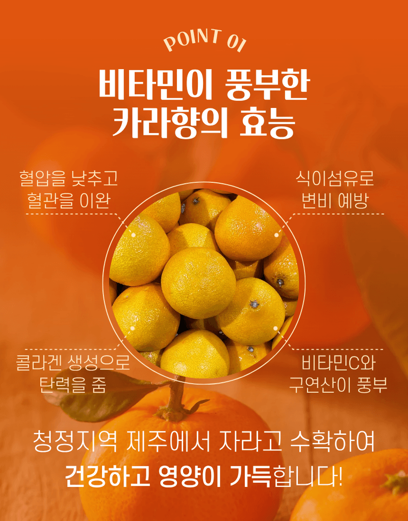 과일팩토리님의 장터 판매 상품 [제주 프리미엄 상큼달콤 카라향 랜덤과/중소과/중과/대과/특대과 2/3/5/10KG ] 첨부 사진