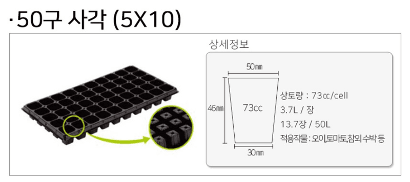 상인농자재님의 장터 판매 상품 [묘목트레이 모판 육묘트레이] 첨부 사진