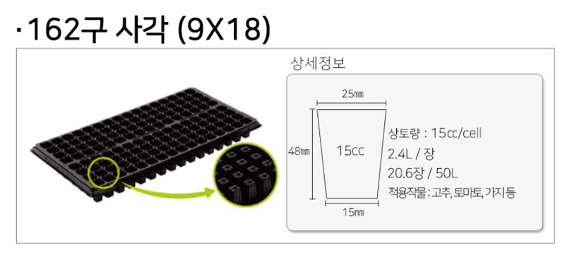 상인농자재님의 장터 판매 상품 [묘목트레이 모판 육묘트레이] 첨부 사진