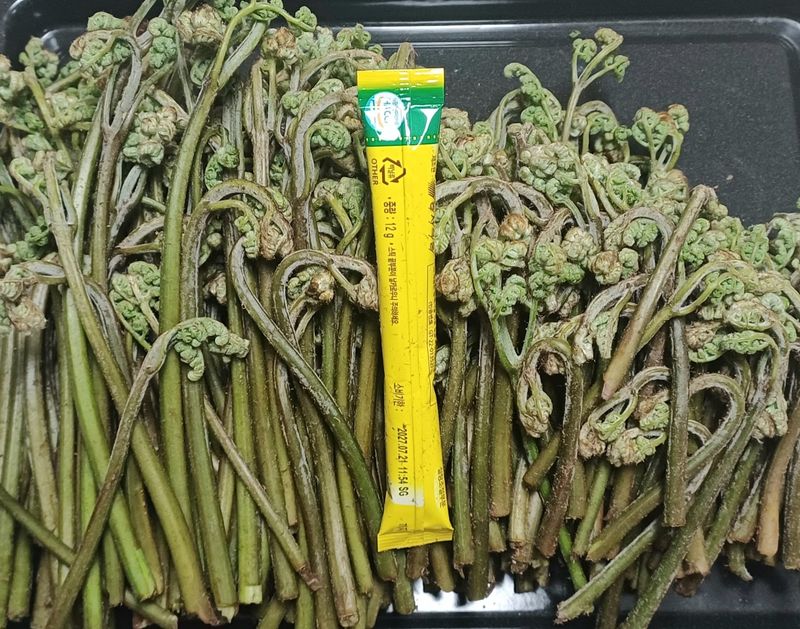 윤인숙님의 장터 판매 상품 [자연산 26년도 햇 생고사리 2kg] 첨부 사진