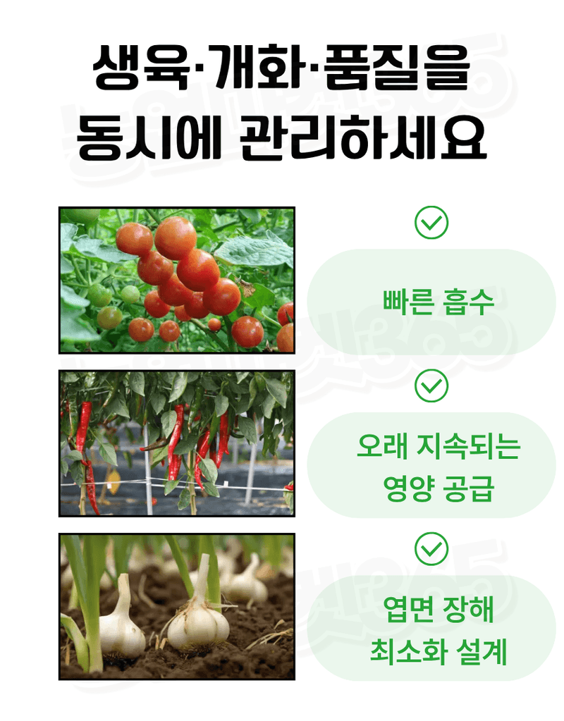 농업마켓365님의 장터 판매 상품 [하이파 케이플러스 1kg 엽면시비 전용비료 엽면시비 흡수강화 식물영양제] 첨부 사진