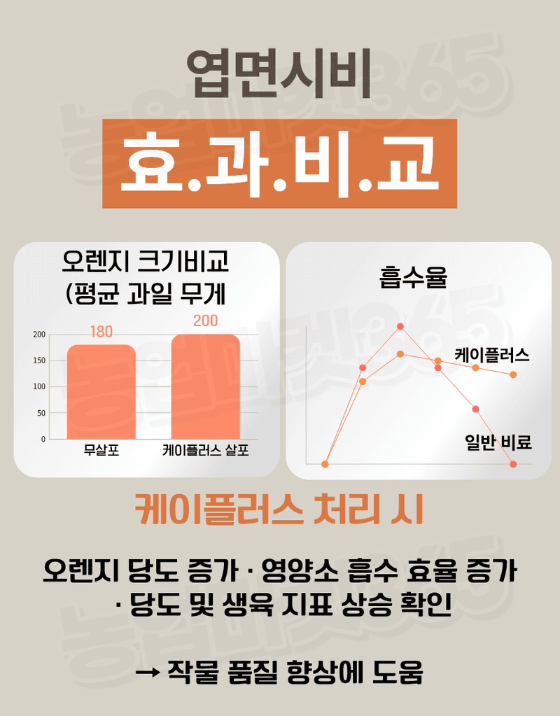 농업마켓365님의 장터 판매 상품 [하이파 케이플러스 1kg 엽면시비 전용비료 엽면시비 흡수강화 식물영양제] 첨부 사진