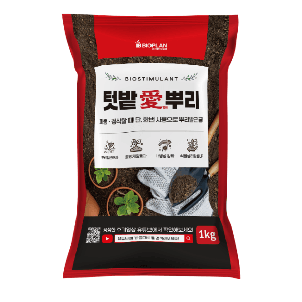 장터 상품 [텃밭애뿌리 1kg 뿌리활착 토양처리제 뿌리발근제 복합비료] 썸네일