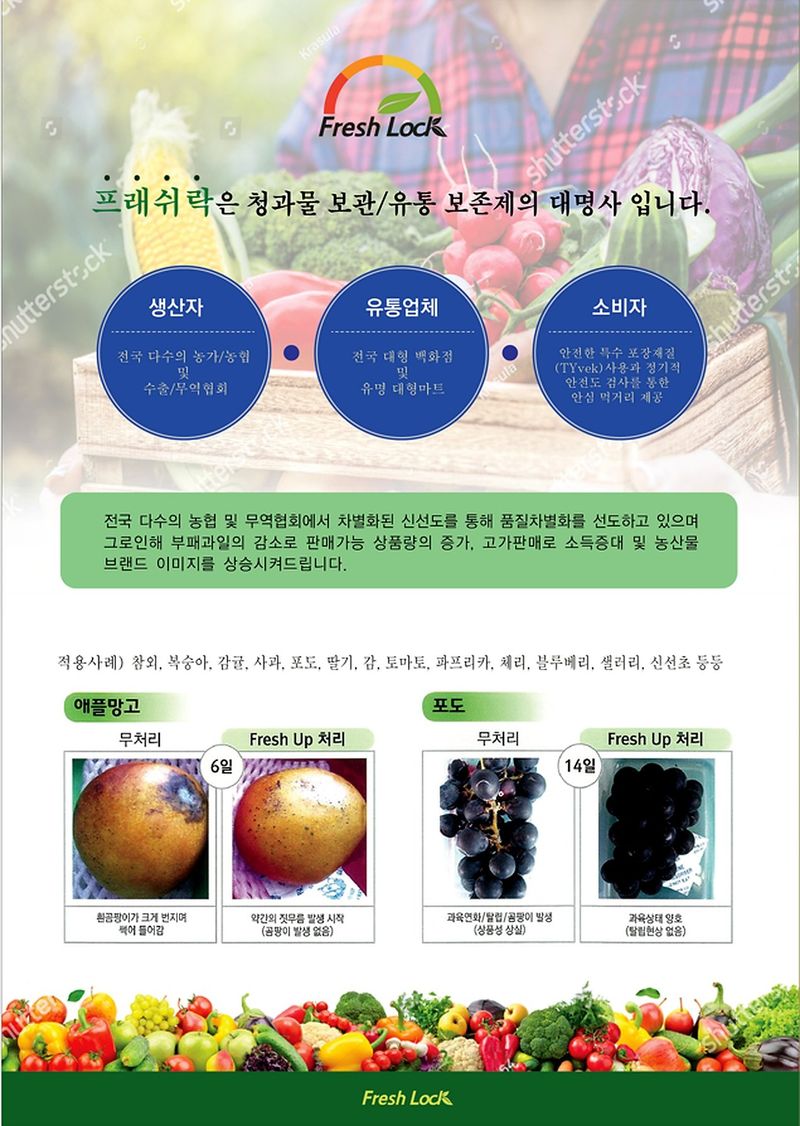이디네스트님의 장터 판매 상품 [농산물 신선도 유지제 7g(과일 채소 보관용/에틸렌 흡착)] 첨부 사진