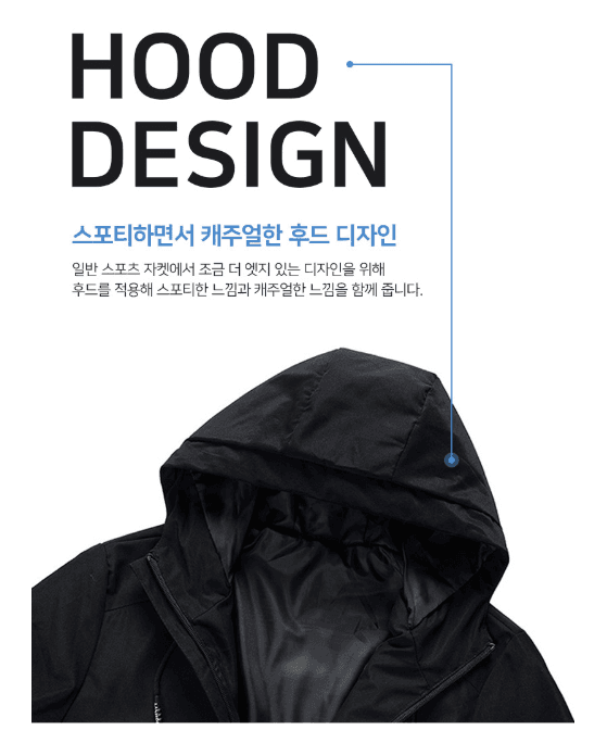 김복자님의 장터 판매 상품 [남자 바람막이 점퍼 후드자켓 등산 집업 윈드자켓] 첨부 사진