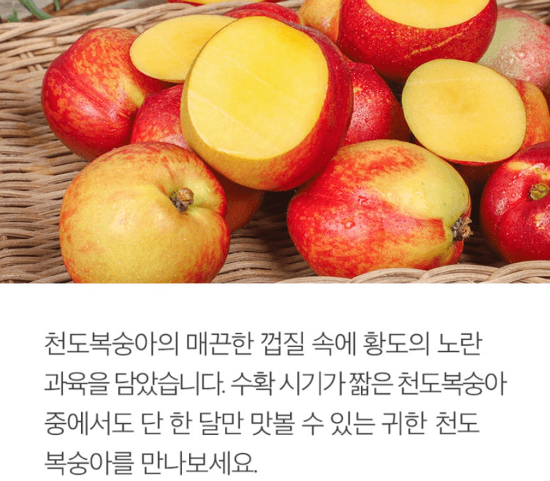 메종루엘님의 장터 판매 상품 [하우스 천도복숭아] 첨부 사진