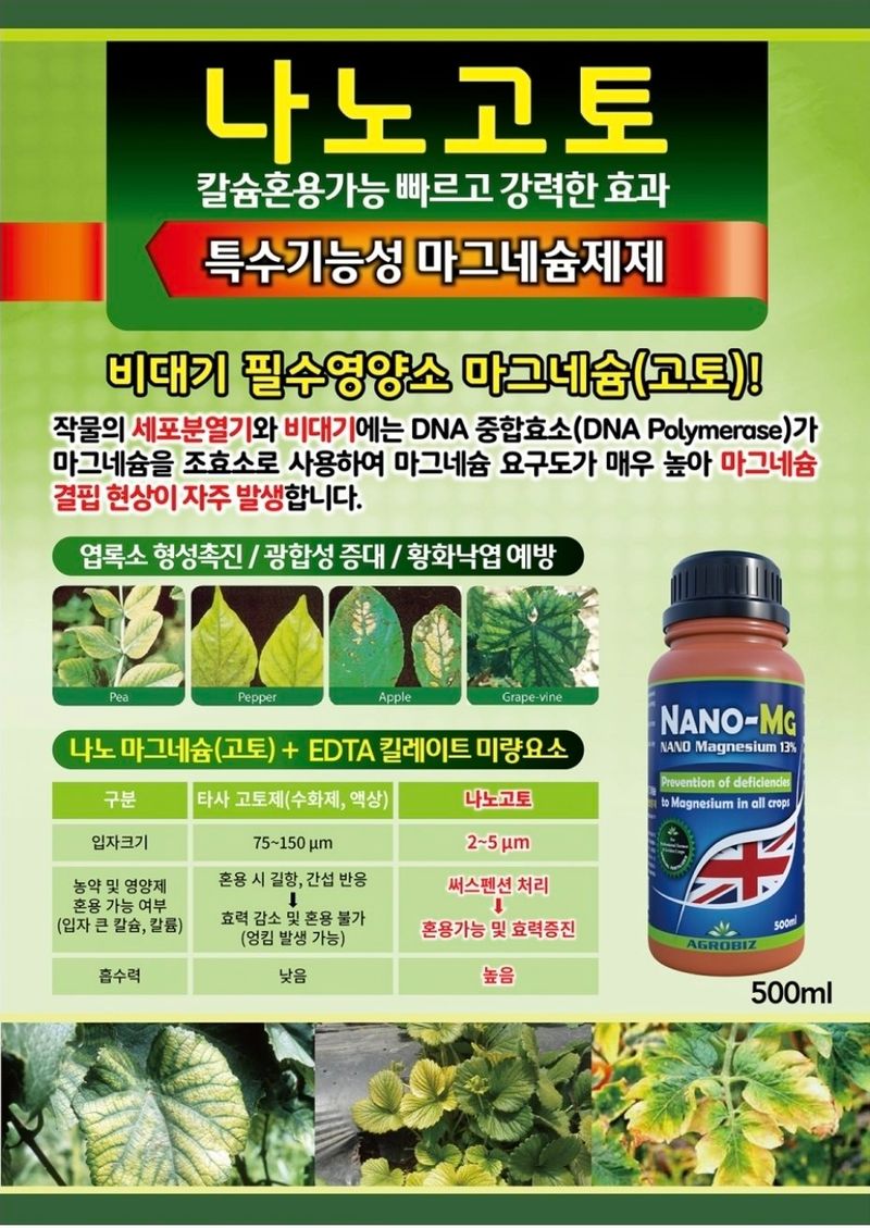 대산농사대장님의 장터 판매 상품 [나노고토 킬레이트칼슘세트] 첨부 사진