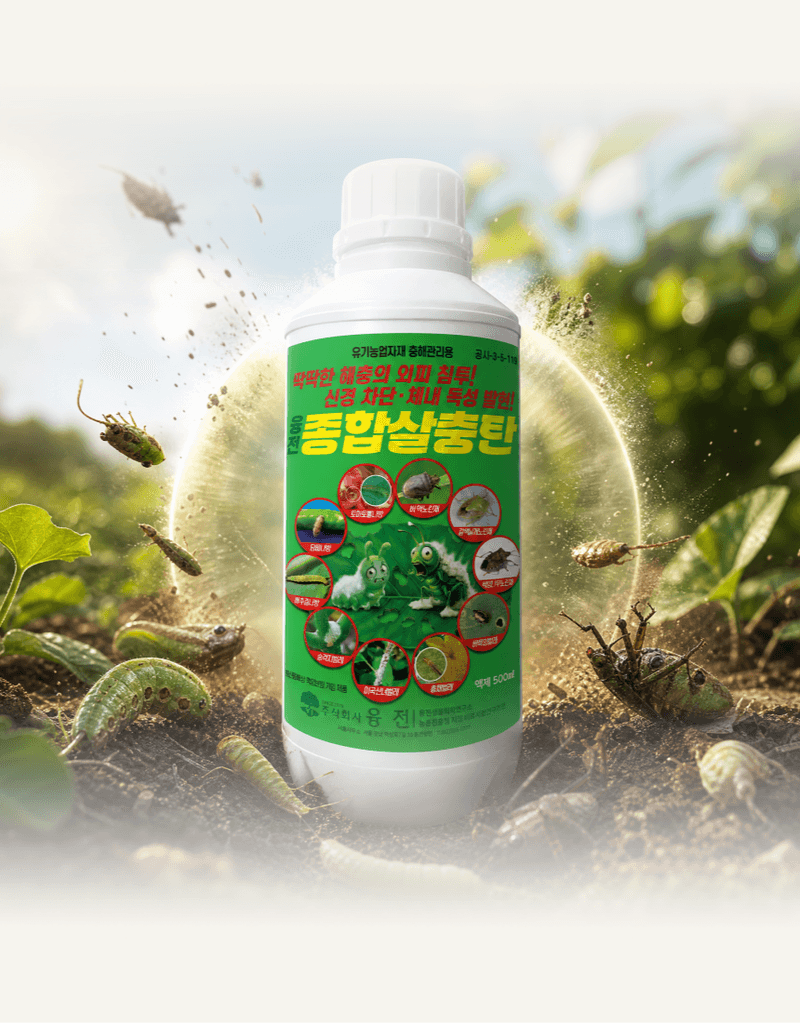 농업마켓365님의 장터 판매 상품 [종합살충탄 액제 500ML 유기농업자재 친환경자재 해충섬멸 해충박멸 해충관리] 첨부 사진