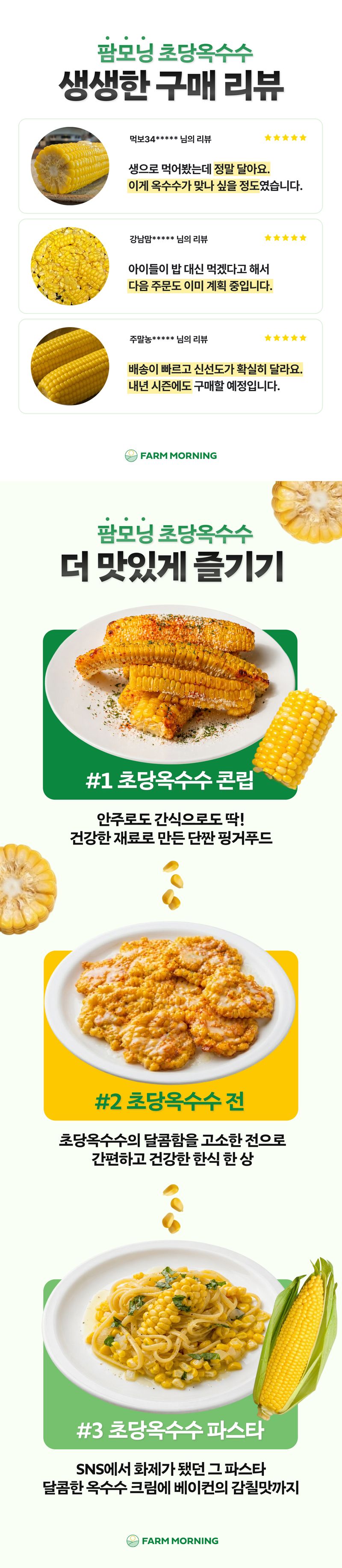 팜모닝 산지직송님의 장터 판매 상품 [2026수확 의령 초당옥수수 특품 5개] 첨부 사진