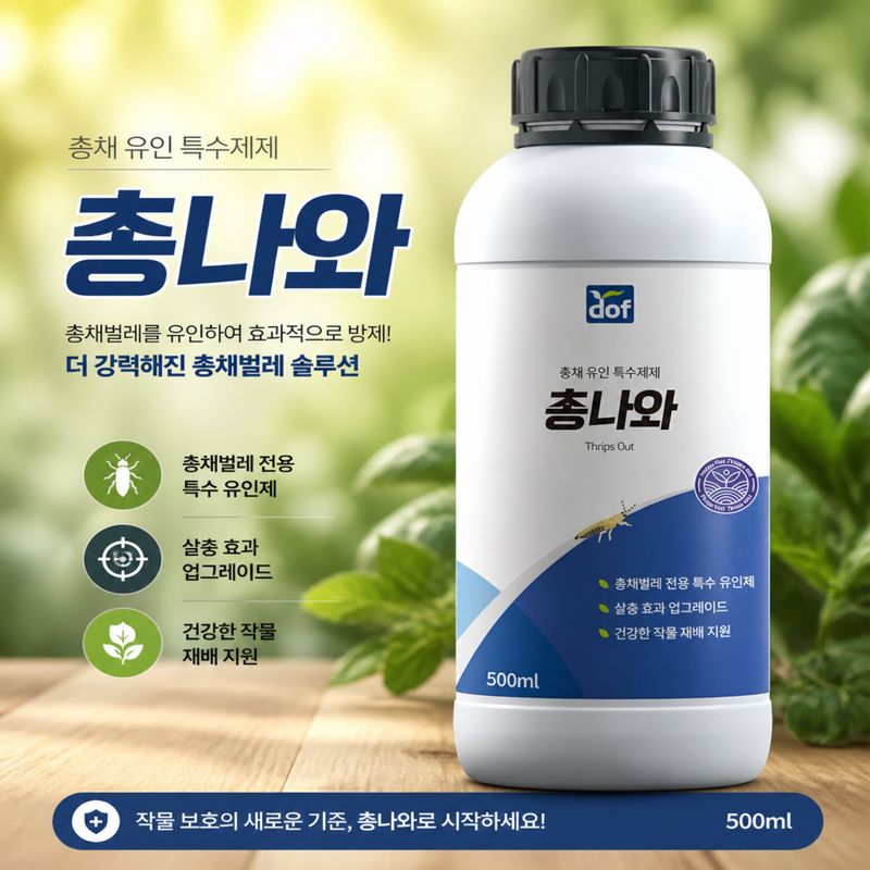 농사대장님의 장터 판매 상품 [총나와 총채벌래유인 특수제제   도프] 첨부 사진